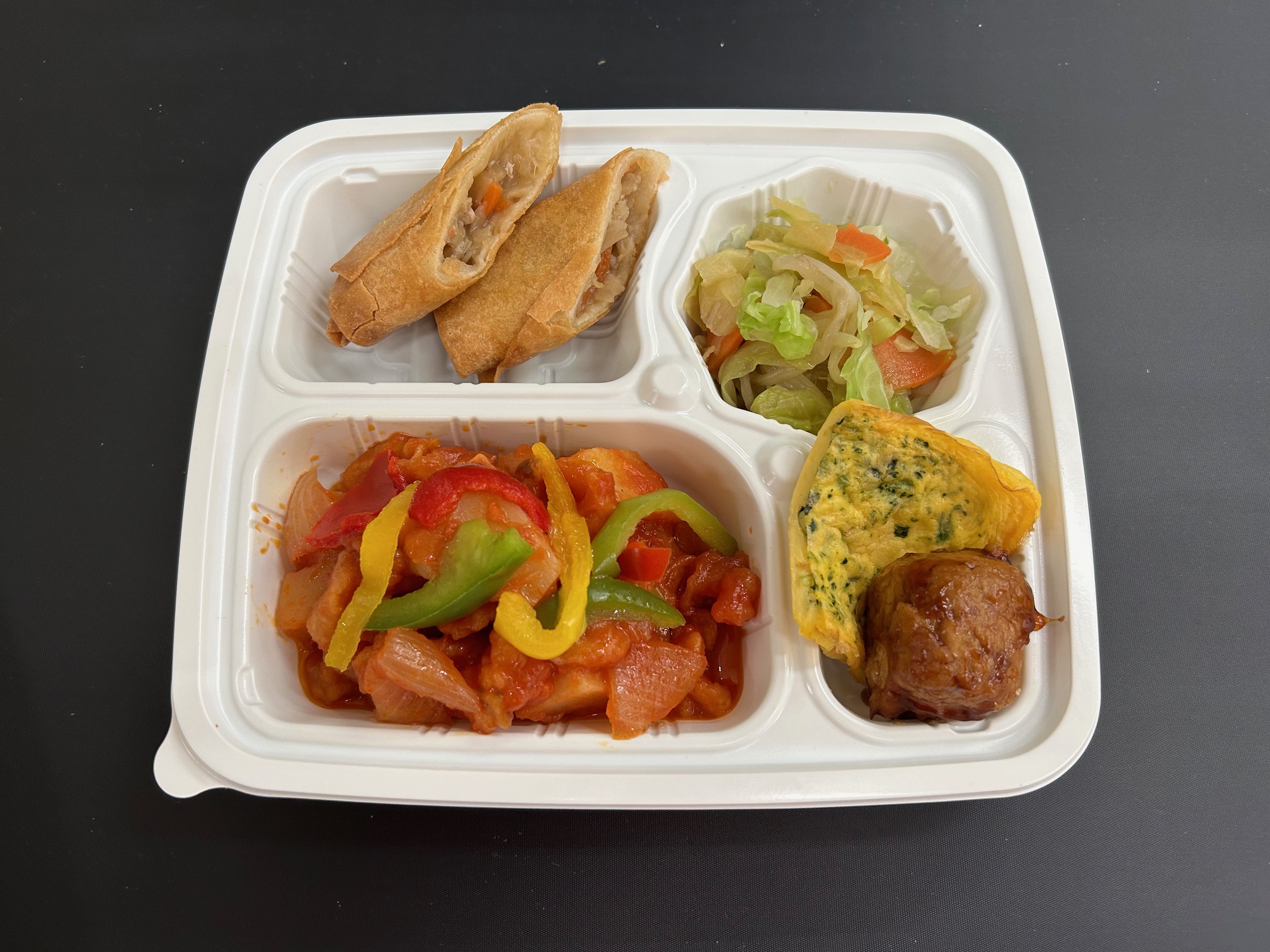 鶏肉と肉団子の酢豚風